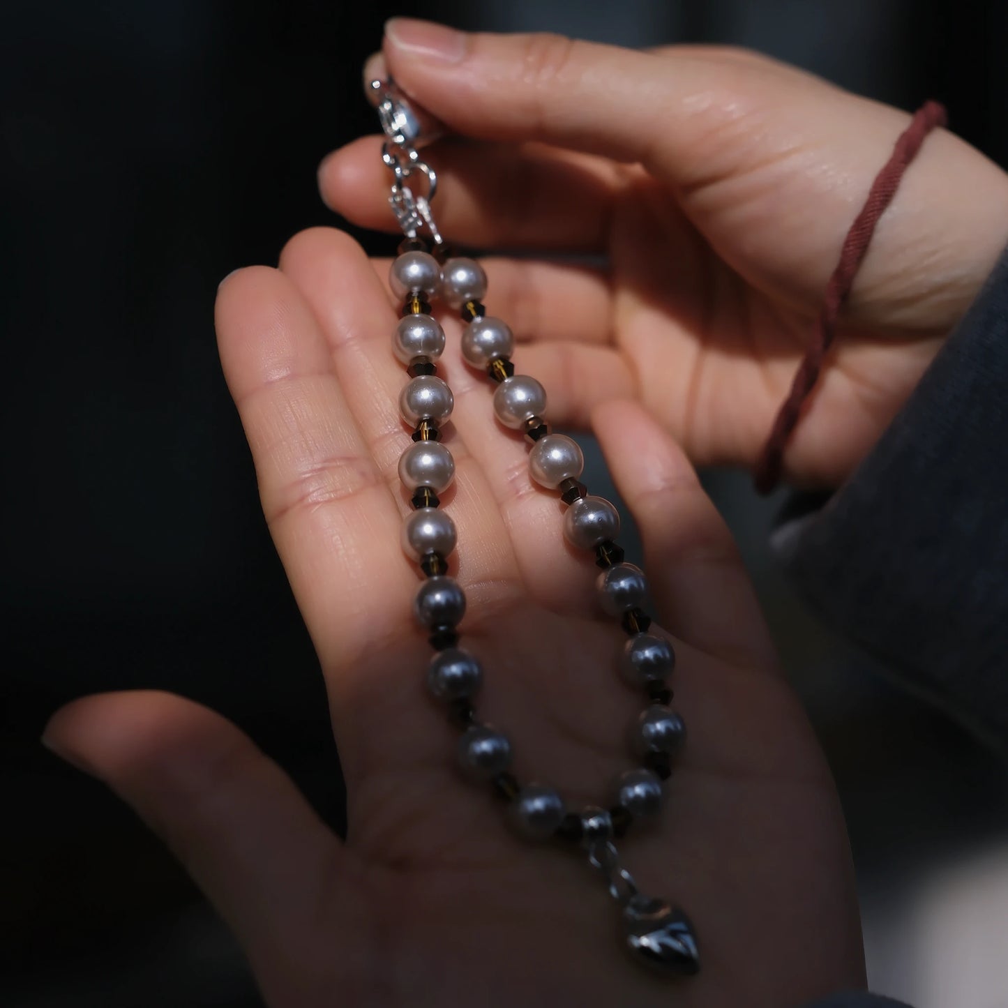 Fine Pearl original handmade phone charms and straps with socialite and fairy style