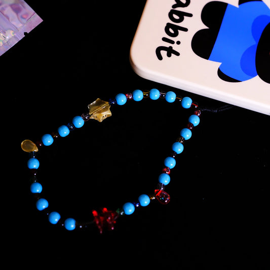 Forbidden City Color Palette Beaded original handmade phone charms and straps with auspicious meanings