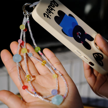 Dual-Strand Summer Breeze original handmade phone charms and straps with candy and fairy style