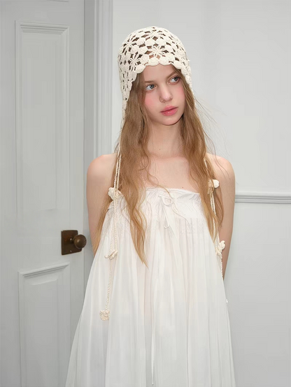 HANDMADE Crochet Knit Bonnet