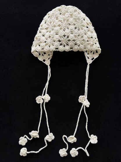 HANDMADE Crochet Knit Bonnet