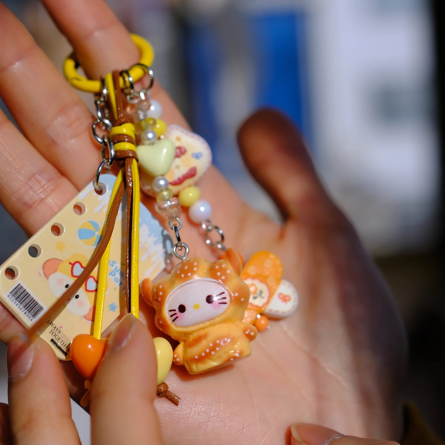 Cute Bean Keychain and Phone Strap Blind Box/phone charm