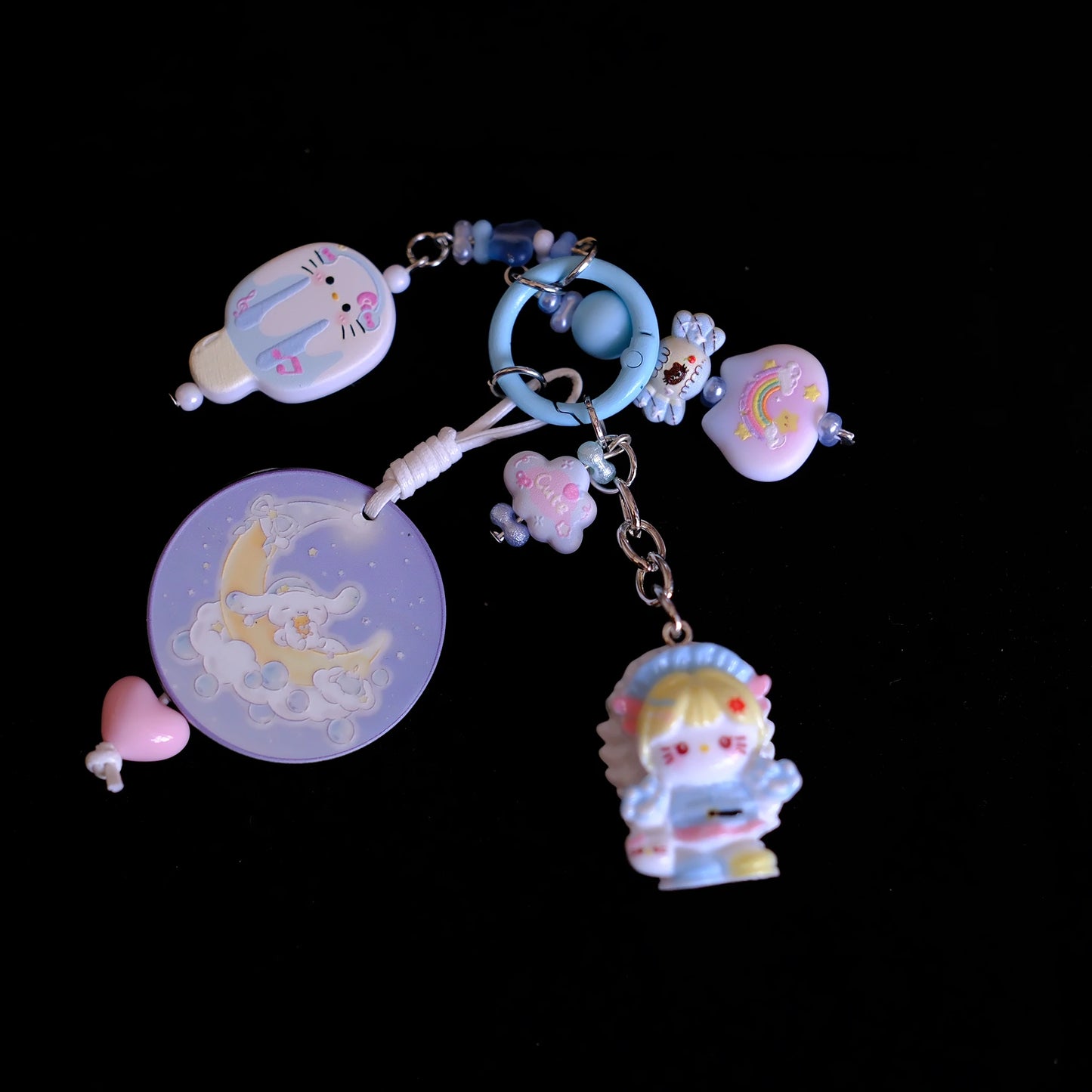 Cute Bean Keychain and Phone Strap Blind Box/phone charm