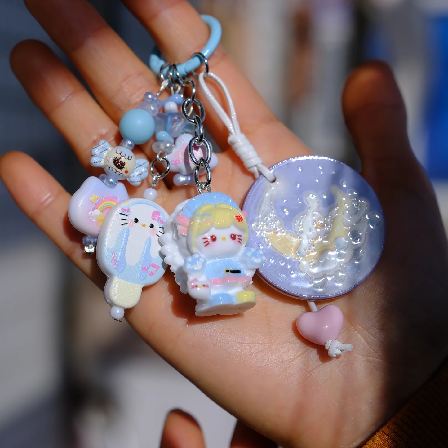 Cute Bean Keychain and Phone Strap Blind Box/phone charm