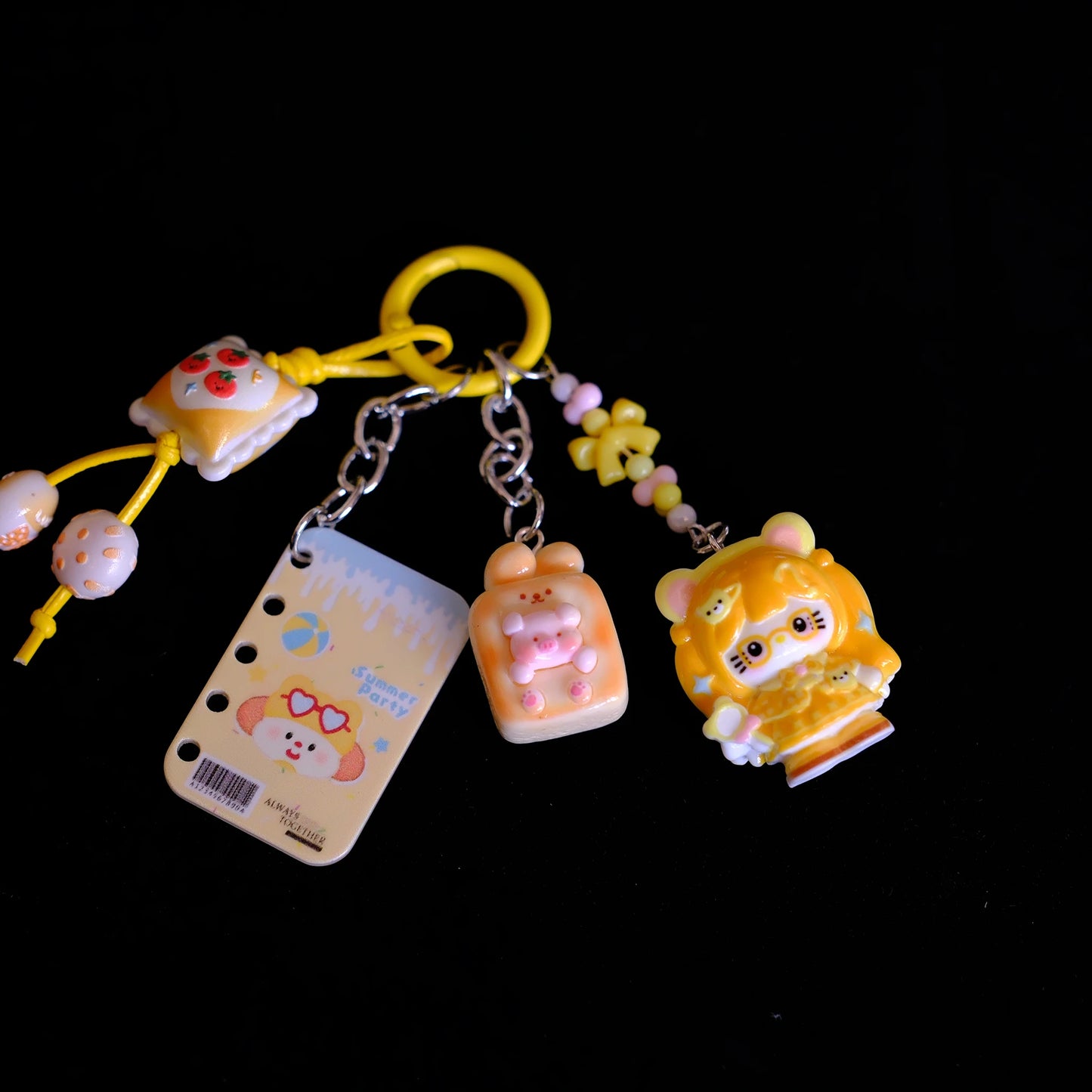 Cute Bean Keychain and Phone Strap Blind Box/phone charm