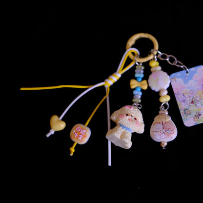 Cute Bean Keychain and Phone Strap Blind Box/phone charm